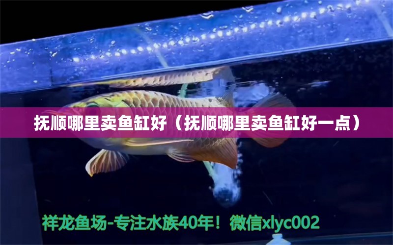 撫順哪里賣魚缸好（撫順哪里賣魚缸好一點）