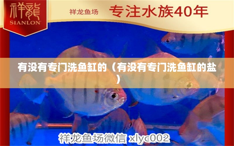 有沒有專門洗魚缸的（有沒有專門洗魚缸的鹽） 魚缸清潔用具