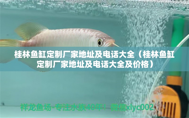 桂林魚(yú)缸定制廠(chǎng)家地址及電話(huà)大全（桂林魚(yú)缸定制廠(chǎng)家地址及電話(huà)大全及價(jià)格） 觀(guān)賞魚(yú)市場(chǎng)（混養(yǎng)魚(yú)）