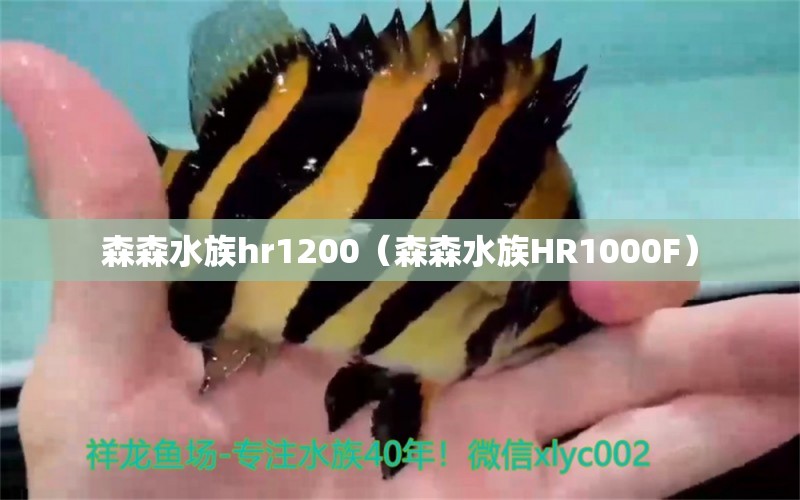 森森水族hr1200（森森水族HR1000F）