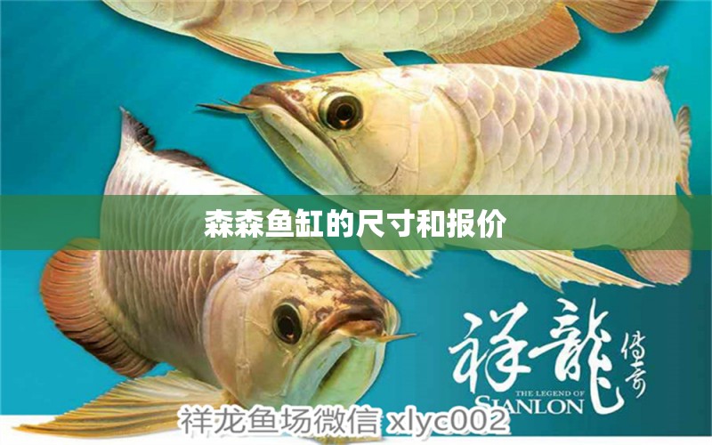 森森魚缸的尺寸和報價 森森魚缸 第1張