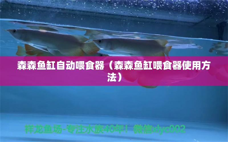 森森魚缸自動(dòng)喂食器（森森魚缸喂食器使用方法）