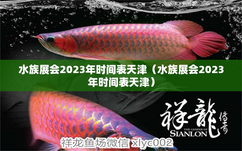 水族展會(huì)2023年時(shí)間表天津（水族展會(huì)2023年時(shí)間表天津） 水族展會(huì) 第1張