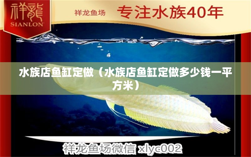 水族店魚缸定做（水族店魚缸定做多少錢一平方米） 其他品牌魚缸