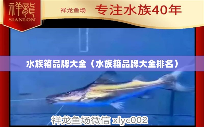 水族箱品牌大全（水族箱品牌大全排名） 魚缸/水族箱