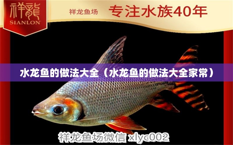 水龍魚的做法大全（水龍魚的做法大全家常）