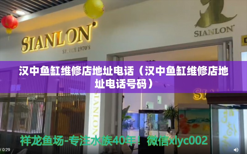 漢中魚缸維修店地址電話（漢中魚缸維修店地址電話號(hào)碼）