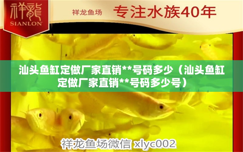 汕頭魚(yú)缸定做廠家直銷(xiāo)**號(hào)碼多少（汕頭魚(yú)缸定做廠家直銷(xiāo)**號(hào)碼多少號(hào)） 祥龍水族醫(yī)院