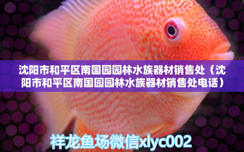 沈陽(yáng)市和平區(qū)南國(guó)園園林水族器材銷售處（沈陽(yáng)市和平區(qū)南國(guó)園園林水族器材銷售處電話）