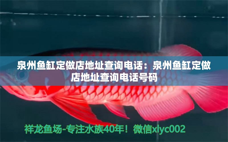 泉州魚(yú)缸定做店地址查詢(xún)電話：泉州魚(yú)缸定做店地址查詢(xún)電話號(hào)碼