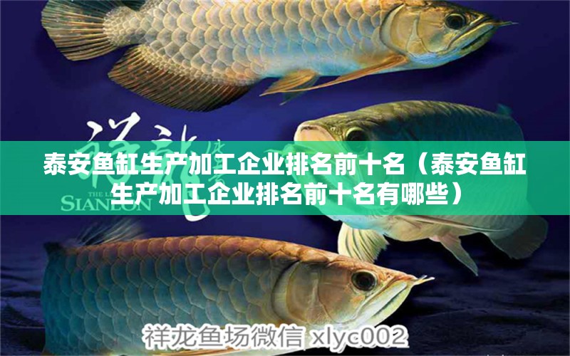 泰安魚(yú)缸生產(chǎn)加工企業(yè)排名前十名（泰安魚(yú)缸生產(chǎn)加工企業(yè)排名前十名有哪些）