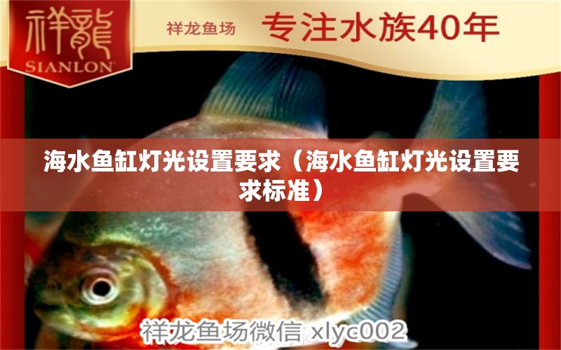 海水魚缸燈光設(shè)置要求（海水魚缸燈光設(shè)置要求標(biāo)準(zhǔn)）