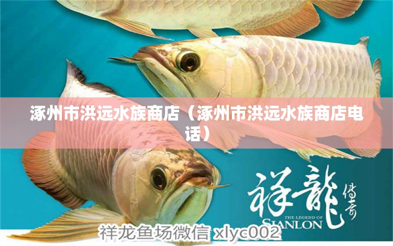 涿州市洪遠水族商店（涿州市洪遠水族商店電話） 全國水族館企業(yè)名錄