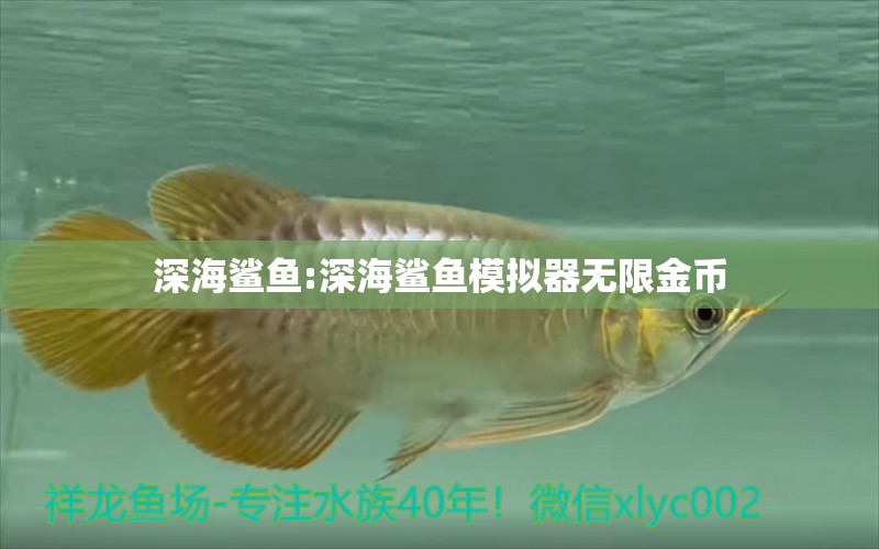 深海鯊魚:深海鯊魚模擬器無限金幣 朱巴利魚 第1張