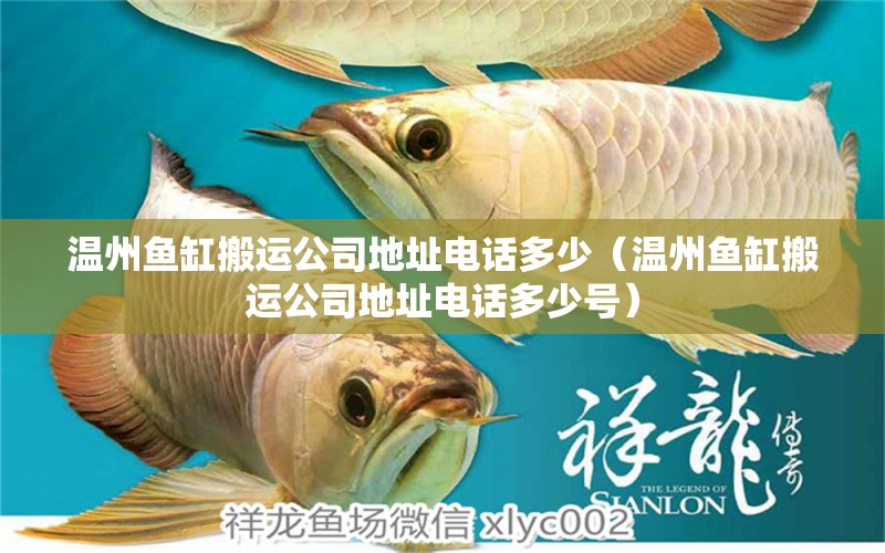 溫州魚(yú)缸搬運(yùn)公司地址電話多少（溫州魚(yú)缸搬運(yùn)公司地址電話多少號(hào)）