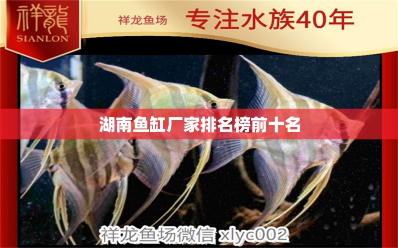 湖南魚缸廠家排名榜前十名