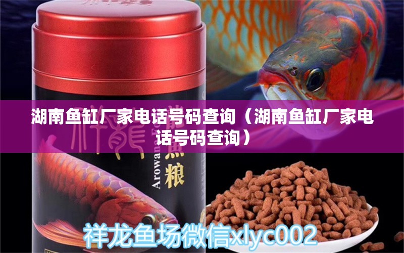 湖南魚缸廠家電話號(hào)碼查詢（湖南魚缸廠家電話號(hào)碼查詢）