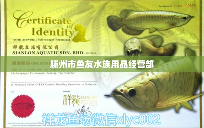 滕州市魚友水族用品經(jīng)營部