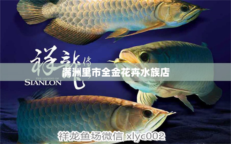 滿洲里市全金花卉水族店 全國(guó)水族館企業(yè)名錄