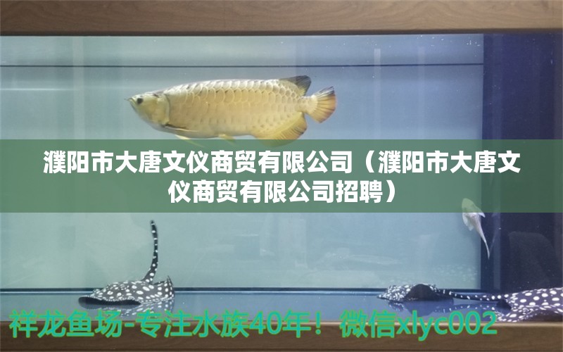 濮陽市大唐文儀商貿(mào)有限公司（濮陽市大唐文儀商貿(mào)有限公司招聘） 全國水族館企業(yè)名錄