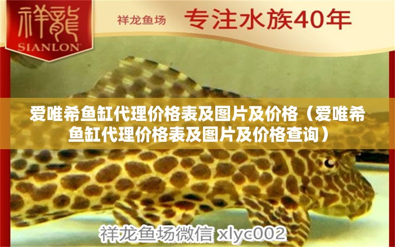 愛唯希魚缸代理價(jià)格表及圖片及價(jià)格（愛唯希魚缸代理價(jià)格表及圖片及價(jià)格查詢） iwish愛唯希品牌魚缸