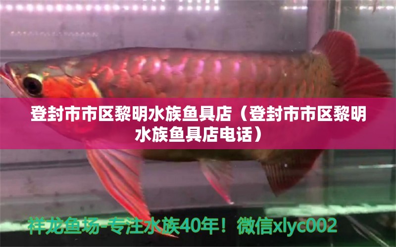 登封市市區(qū)黎明水族魚具店（登封市市區(qū)黎明水族魚具店電話）