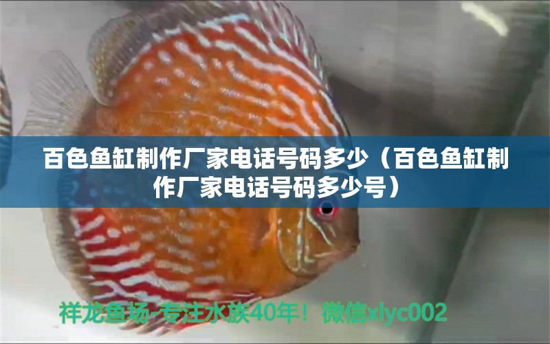 百色魚缸制作廠家電話號(hào)碼多少（百色魚缸制作廠家電話號(hào)碼多少號(hào)）