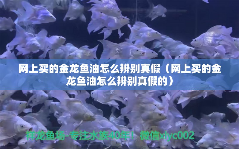 網(wǎng)上買的金龍魚油怎么辨別真假（網(wǎng)上買的金龍魚油怎么辨別真假的）