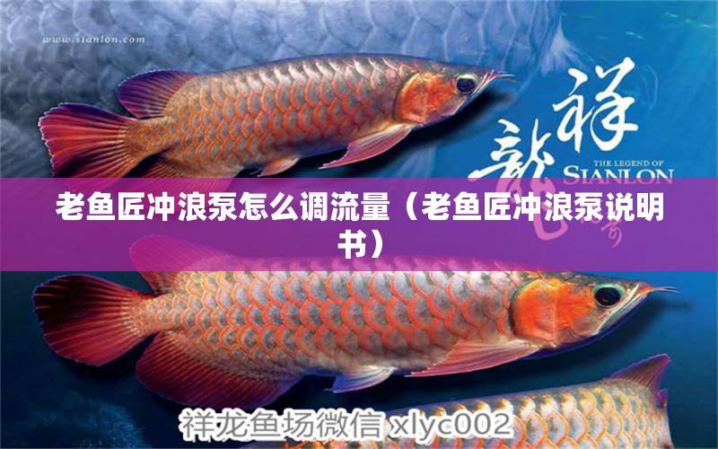 老魚匠沖浪泵怎么調(diào)流量（老魚匠沖浪泵說(shuō)明書）