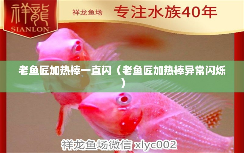 老魚匠加熱棒一直閃（老魚匠加熱棒異常閃爍）