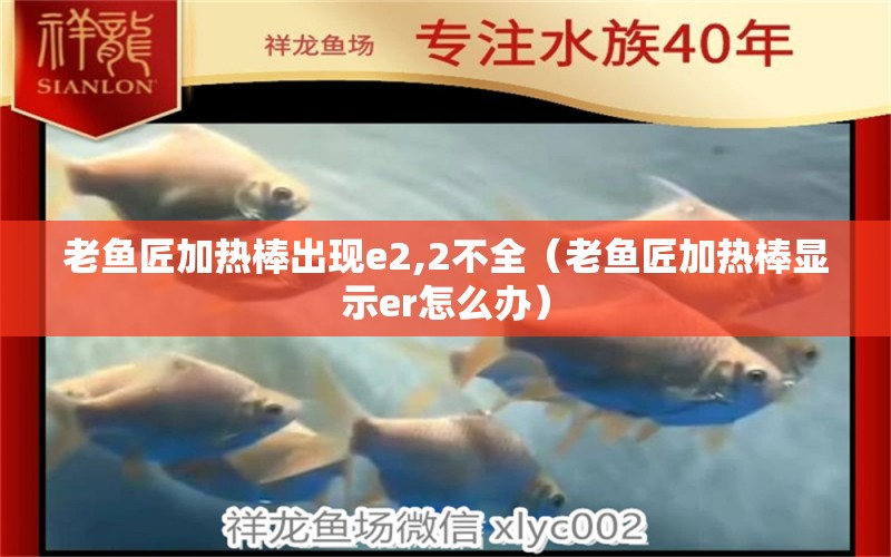 老魚匠加熱棒出現(xiàn)e2,2不全（老魚匠加熱棒顯示er怎么辦）