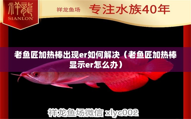 老魚匠加熱棒出現(xiàn)er如何解決（老魚匠加熱棒顯示er怎么辦）