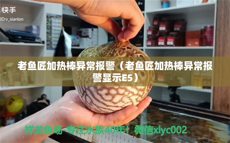 老魚匠加熱棒異常報(bào)警（老魚匠加熱棒異常報(bào)警顯示E5）