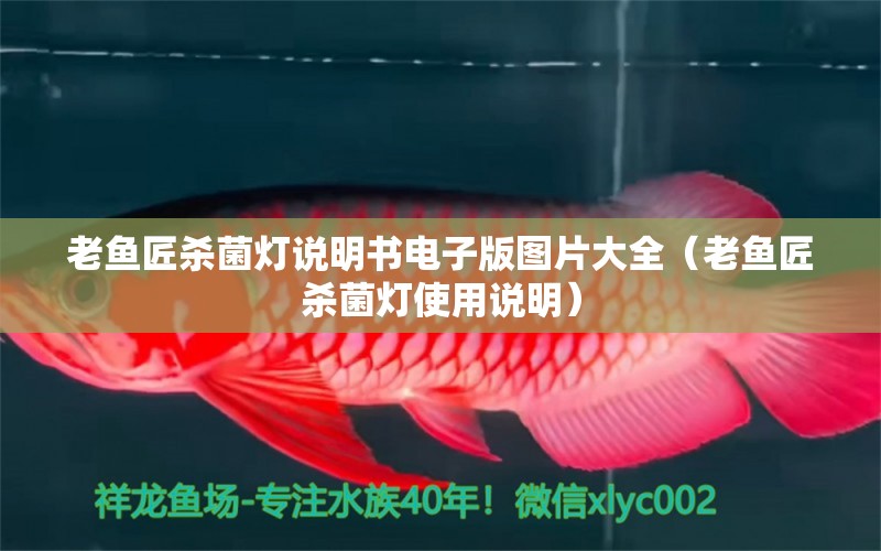 老魚匠殺菌燈說明書電子版圖片大全（老魚匠殺菌燈使用說明）