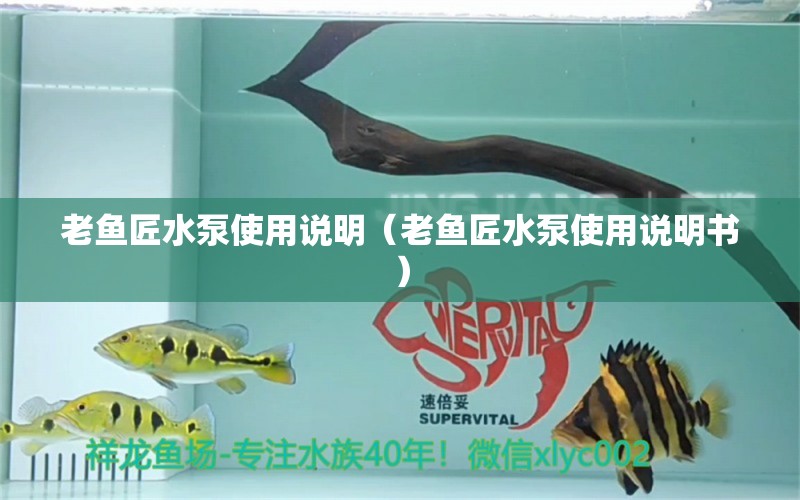 老魚匠水泵使用說明（老魚匠水泵使用說明書）