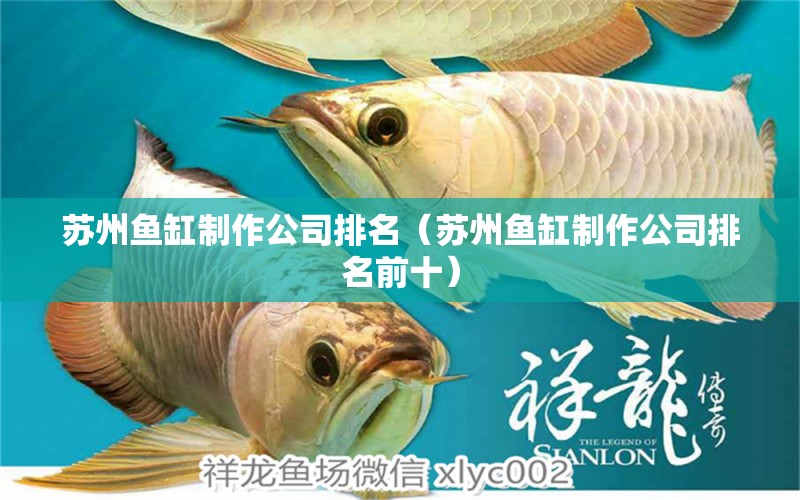 蘇州魚缸制作公司排名（蘇州魚缸制作公司排名前十）