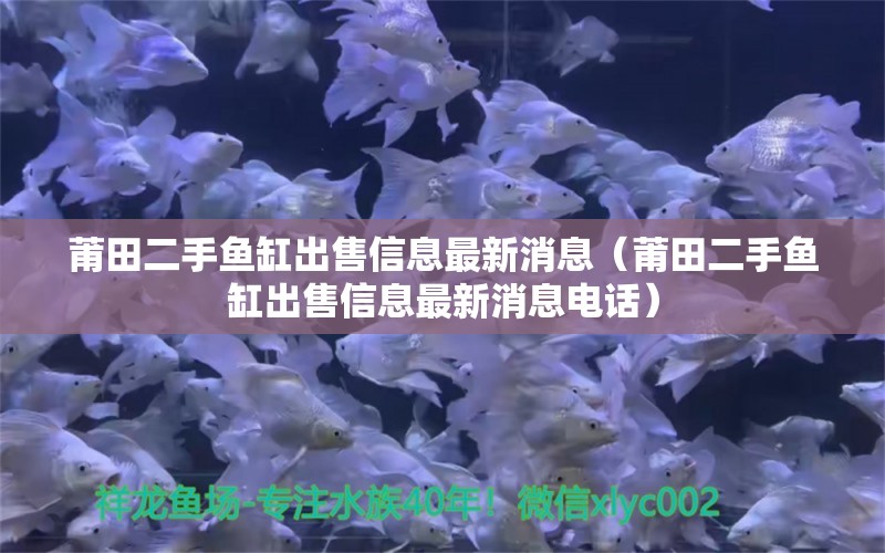 莆田二手魚缸出售信息最新消息（莆田二手魚缸出售信息最新消息電話）