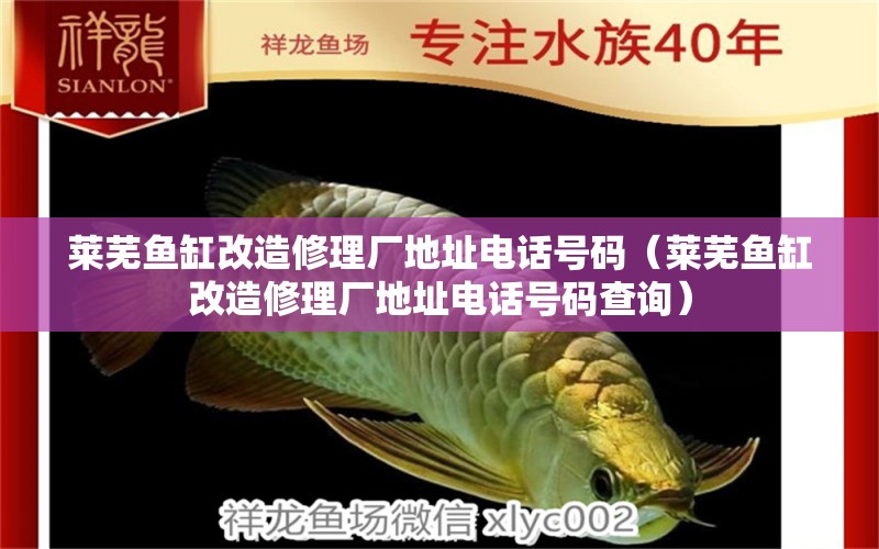 萊蕪魚缸改造修理廠地址電話號碼（萊蕪魚缸改造修理廠地址電話號碼查詢）