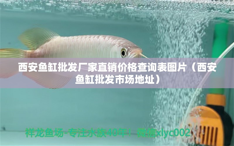 西安魚缸批發(fā)廠家直銷價(jià)格查詢表圖片（西安魚缸批發(fā)市場(chǎng)地址）