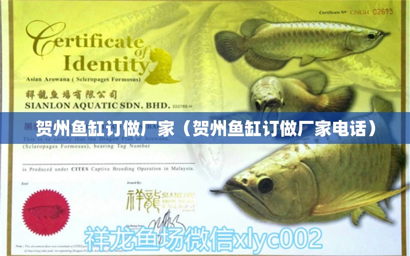 賀州魚缸訂做廠家（賀州魚缸訂做廠家電話） 廣州龍魚批發(fā)市場