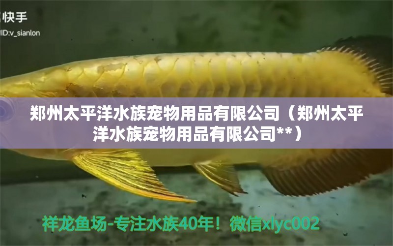 鄭州太平洋水族寵物用品有限公司（鄭州太平洋水族寵物用品有限公司**） 全國(guó)水族館企業(yè)名錄