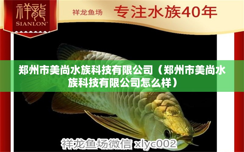 鄭州市美尚水族科技有限公司（鄭州市美尚水族科技有限公司怎么樣）