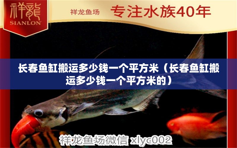 長春魚缸搬運多少錢一個平方米（長春魚缸搬運多少錢一個平方米的）