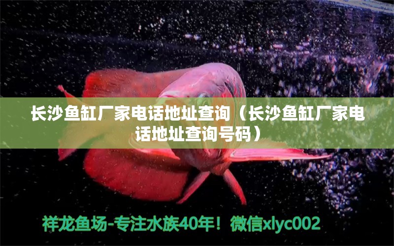 長(zhǎng)沙魚缸廠家電話地址查詢（長(zhǎng)沙魚缸廠家電話地址查詢號(hào)碼）