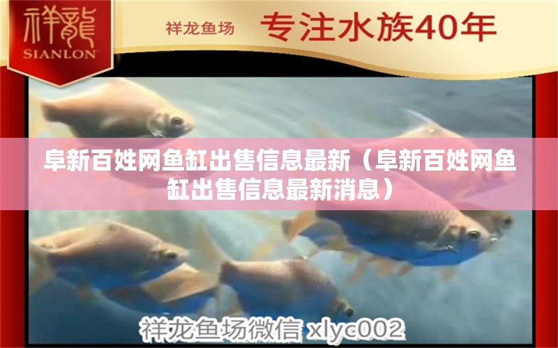 阜新百姓網(wǎng)魚缸出售信息最新（阜新百姓網(wǎng)魚缸出售信息最新消息）