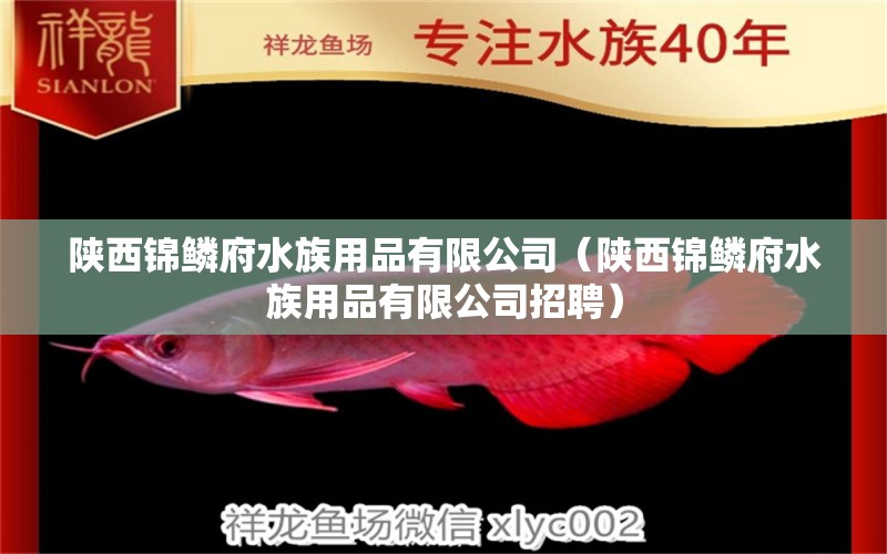 陜西錦鱗府水族用品有限公司（陜西錦鱗府水族用品有限公司招聘） 水族用品