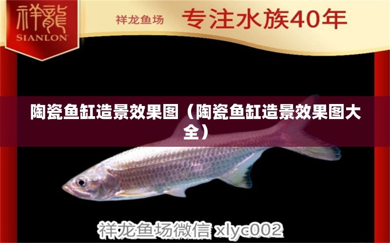 陶瓷魚缸造景效果圖（陶瓷魚缸造景效果圖大全） 祥龍水族醫(yī)院