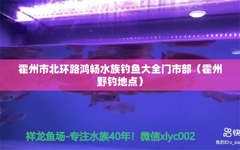 霍州市北環(huán)路鴻暢水族釣魚大全門市部（霍州野釣地點）