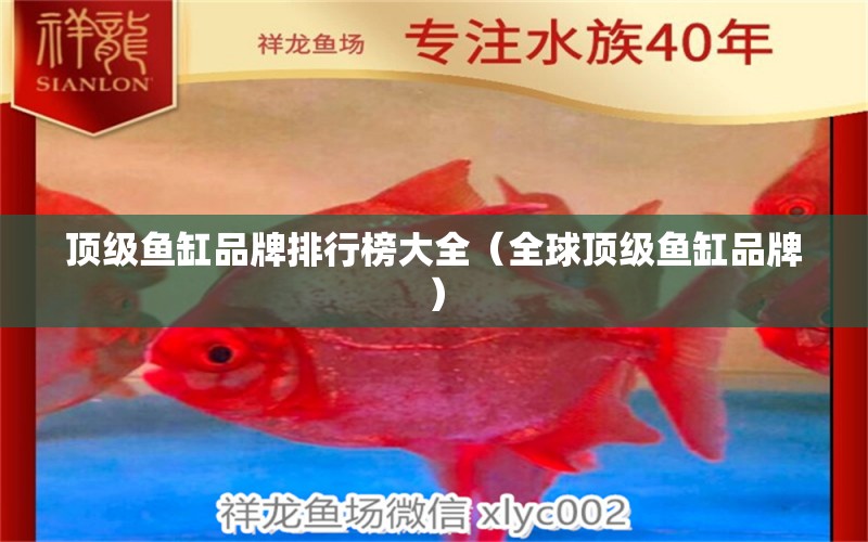 頂級魚缸品牌排行榜大全（全球頂級魚缸品牌）