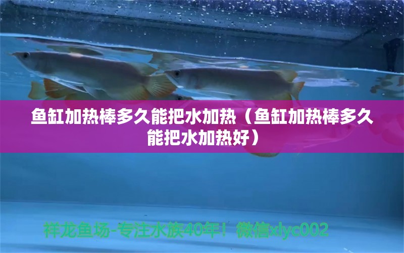 魚缸加熱棒多久能把水加熱（魚缸加熱棒多久能把水加熱好）